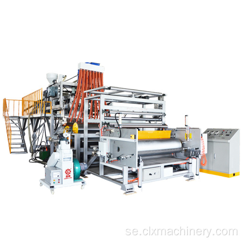 Fem lager Co-extrudering Intelligent Casting Film Machine